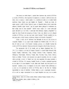 Secolul al XVIII-lea - Secol Fanariot - Pagina 1
