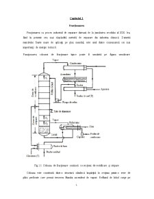 Fracționarea unui amestec metanol - apă - Pagina 1