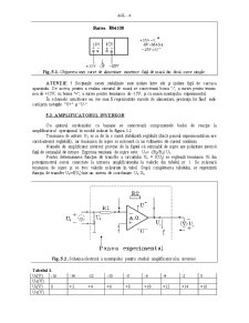 Circuite Liniare cu Amplificatoare Operaționale - Pagina 4