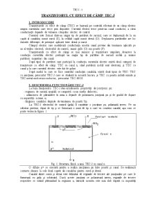 Tranzistorul cu Efect de Câmp TEC-J - Pagina 1
