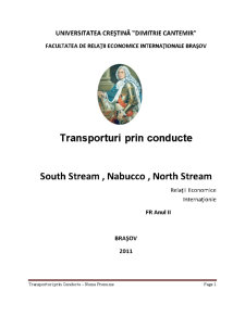 Transporturi prin Conducte - Pagina 1