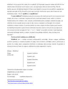 Locul echilibrului în cadrul îndemânării (capacităților coordinative), fundamentele anatomo-fiziologice și mijloace de acționare - Pagina 2