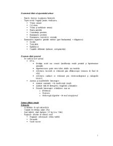 Examenul clinic al aparatului urinar - Pagina 1