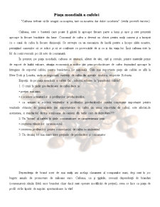Piața Mondială a Cafelei - Pagina 1