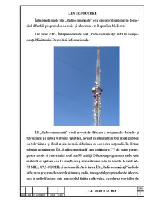 Practică de producție la radiocomunicații - Pagina 1