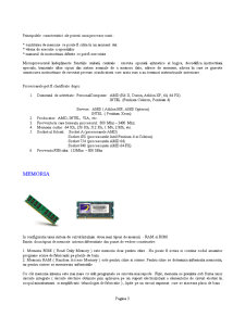 Noțiuni generale și părți componente ale calculatorului și setările biosului - Pagina 3