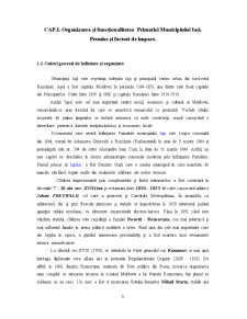 Studiu aplicativ asupra Primăriei Iași - Pagina 1