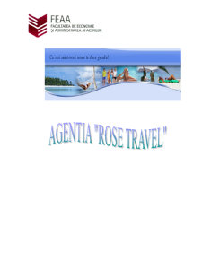 Înființarea unei agenții de turism - Rose Travel - Pagina 1