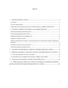 Contabilitate la Societatea SC Iatsa Bicaz SRL - Pagina 1