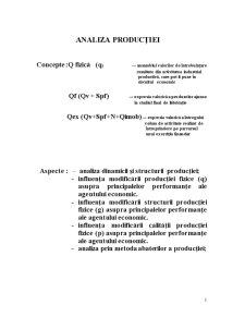 Analiza Producției - Pagina 1