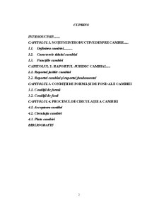 Regimul Juridic al Cambiei - Pagina 2