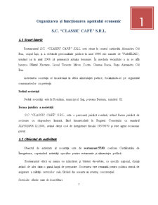 Fundamentarea și Realizarea Veniturilor Bugetare la SC Classic Cafe SRL - Pagina 2