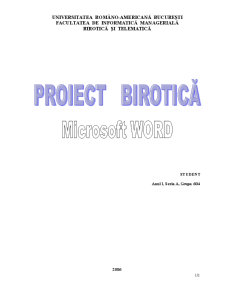Microsoft Word - proiect birotică - Pagina 1