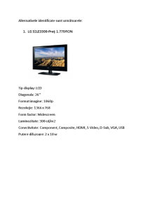 Procesul Decizional de Cumpărare al unui Televizor LCD - Pagina 4