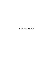Etajul Alpin - Pagina 1