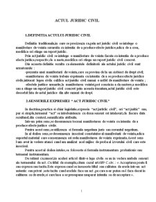Drept Civil Român - Pagina 1