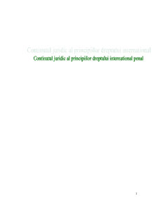Principiile dreptului internațional penal - Pagina 3