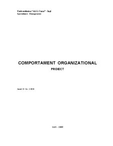 Comportament organizațional - Kaufland - Pagina 1