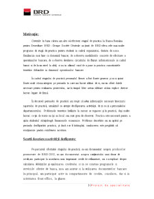 Proiect de practică - BRD Groupe Societe Generale - Pagina 3
