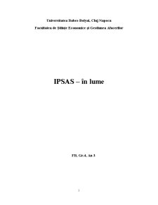 IPSAS - În Lume - Pagina 1