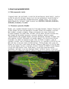 Tehnică operațiunilor de turism - circuit Brazilia - Pagina 3