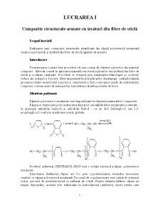 Lucrări laborator compozite polimerice - Pagina 1