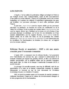 Impots et taxes reglementes par le code fiscale de la Roumanie - Pagina 2