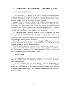 Evaluarea Resurselor Umane la KFC România - Pagina 5