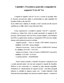 Calcularea Indicatorilor de Analiză a Activității Companiei de Asigurări Galas SA - Pagina 2