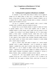 Studiu aplicativ privind eficientizarea activității la CAS Iași - Pagina 3