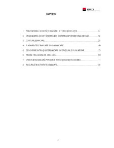Studiu monografic - tehnica și evidența operațiunilor bancare în cadrul BRD-GSG - Pagina 2