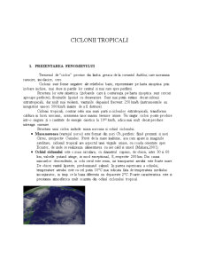 Riscuri Hidrice - Ciclonii Tropicali - Pagina 2