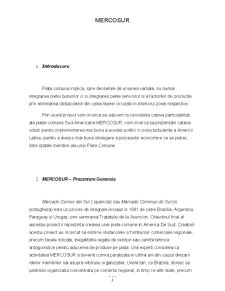 Piața comună - Mercosur - Pagina 2