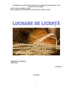Marketingul pâinii și a principalelor produse de panificație din cadrul firmei SC Comcereal SA - Fabrica de pâine, Vaslui - Pagina 1
