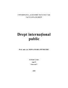 Drept internațional public - Pagina 1