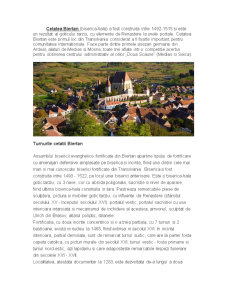 Comparație între două destinații turistice - Cetatea Biertan și Cetatea Sighișoara - Pagina 2