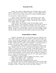 Bentonită - proprietăți fizice și chimice - Pagina 1