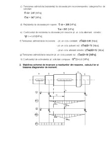 Calculul de predimensionare al unui arbore drept supus unor solicitări compuse - Pagina 4