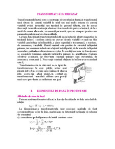 Calculul Electromagnetic al Transformatorului Trifazat - Pagina 4