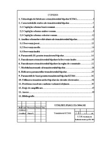 Etaje de amplificare pe baza tranzistorului KT-361 - Pagina 1