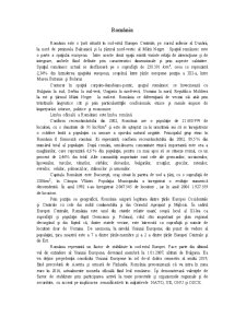 Fișa de țară a României - economie europeană - Pagina 1