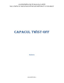 Capacul Twist - Off - Pagina 1