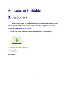 Aplicație în C Builder - Pagina 1