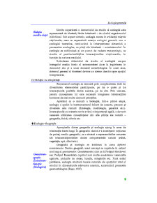 Ecologie Generală - Pagina 9
