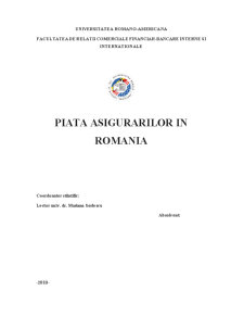 Piața asigurărilor din România - Pagina 2