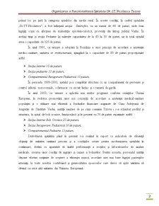 Organizarea și funcționalitatea spitalului Dr. I.T. Nicolăescu Tutova - Pagina 2