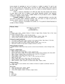 Tehnici de comunicare - modele de redactare a unui CV și a unei scrisori de intenție. scrisoarea de recomandare - Pagina 5