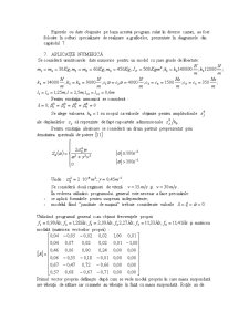 Algoritm și Program de Calcul pentru Studiul Vibrațiilor Automobilelor - Pagina 4