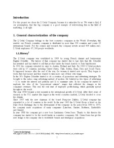 Analysis of The Company L'Oreal - Pagina 4