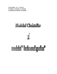 Modelul Christaller și Modelul 'Hubs And Spokes' - Pagina 1